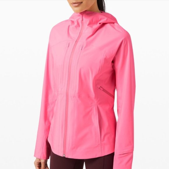 NWT Lululemon Break A Trail Jacket - Dark Prism Pink - Picture 1 of 7